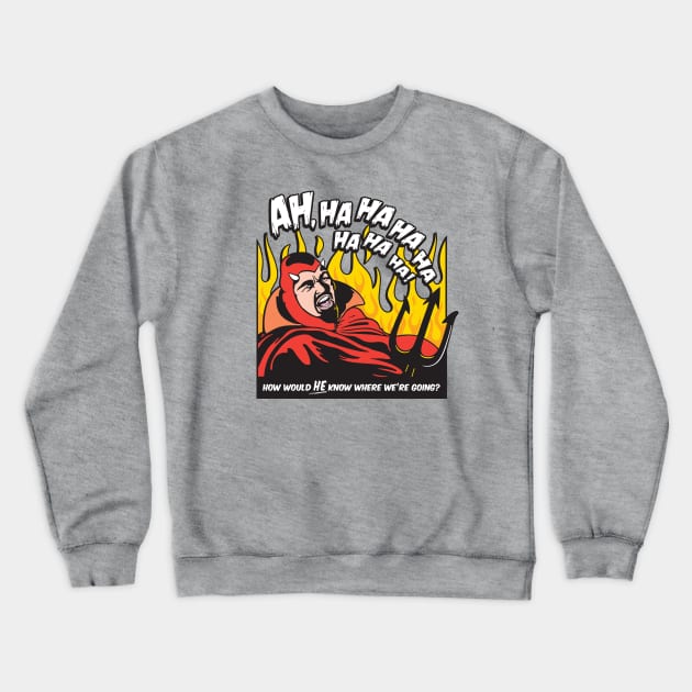 Devil John Candy - Del Griffith Crewneck Sweatshirt by Chewbaccadoll